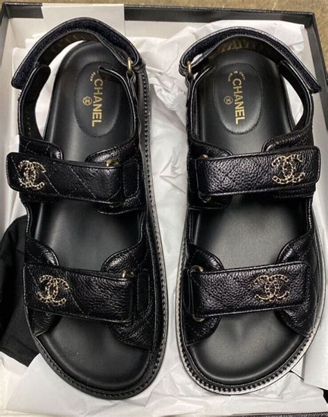 chanel baby girl shoes|black Chanel sandals 2022.